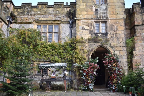 Haddon Hall entrance